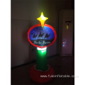 Holiday inflatable lamp Post for Christmas decoration